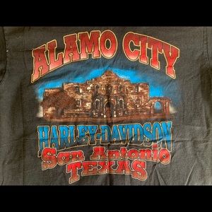 1995 Harley Davidson t shirt- Alamo City, TX